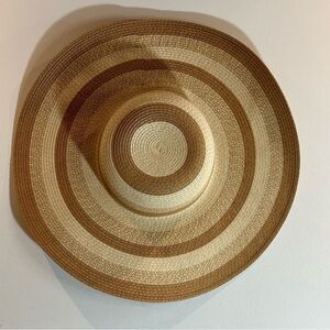 SOMETHING  SPECIAL 100% Paper Striped bohemian Sun Hat
